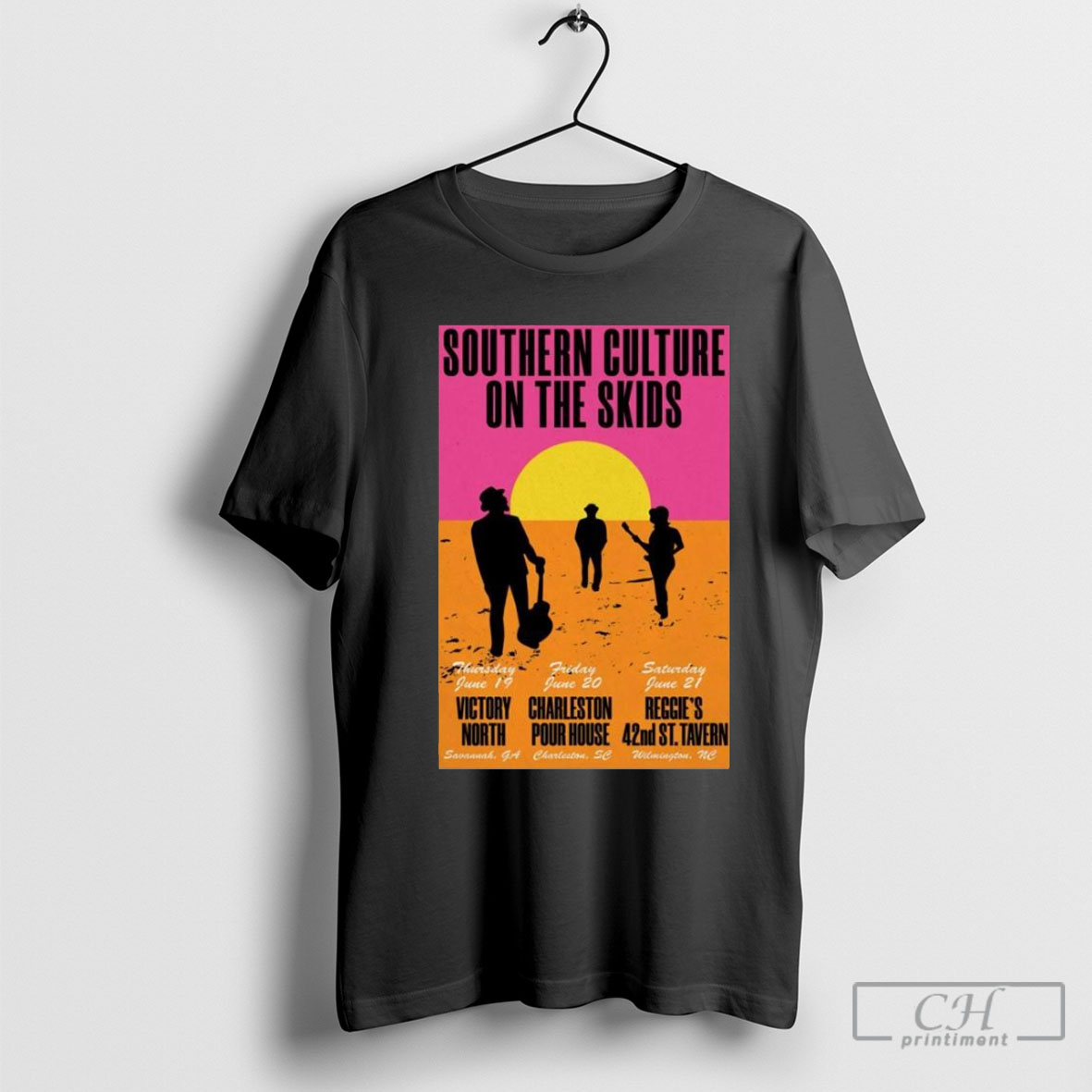 Official Southern Culture On The Skids 7 19 2025 Savannah Ga Poster T Shirt Shirt Sweatshirt