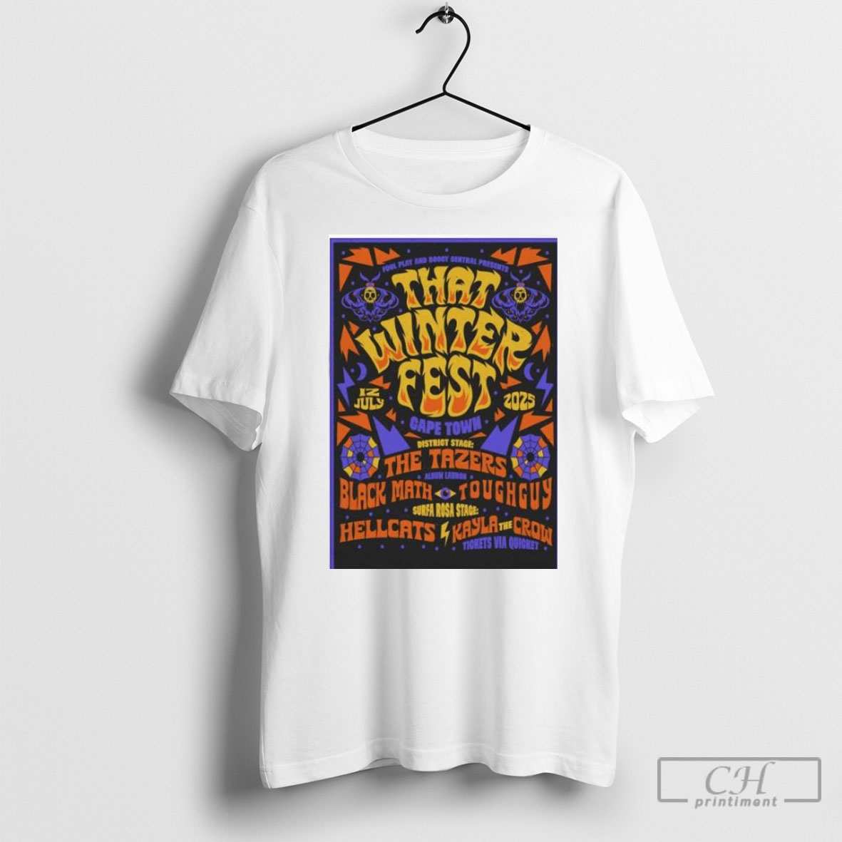 Official That Winter Fest In Cape Town Sa On Jul 12 2025 Poster T Shirt Shirt Sweatshirt
