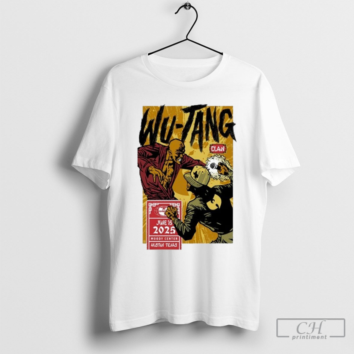 Official Wu Tang Clan Moody Center In Austin Tx Jun 15 2025 Shirt