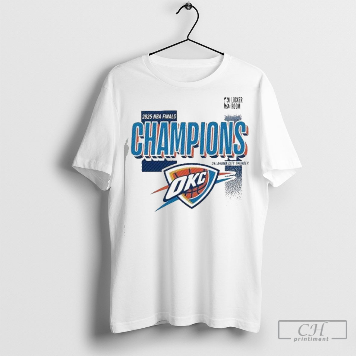 Officialoklahoma City Thunder 2025 Nba Finals Locker Room Champions Shirt