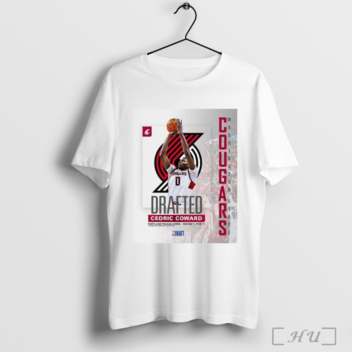 Officials Cedric Coward Select By Portland Trail Blazers With The Round 1 Pick 11 In Nba Draft 2025 T Shirt Sweatshirt