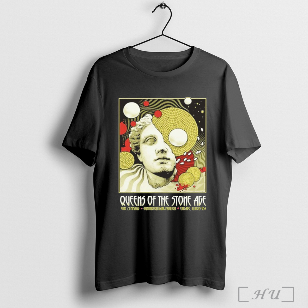 Officials Concert Chicago Il Queens Of The Stone Age 06 21 2025 T Shirt Sweatshirt