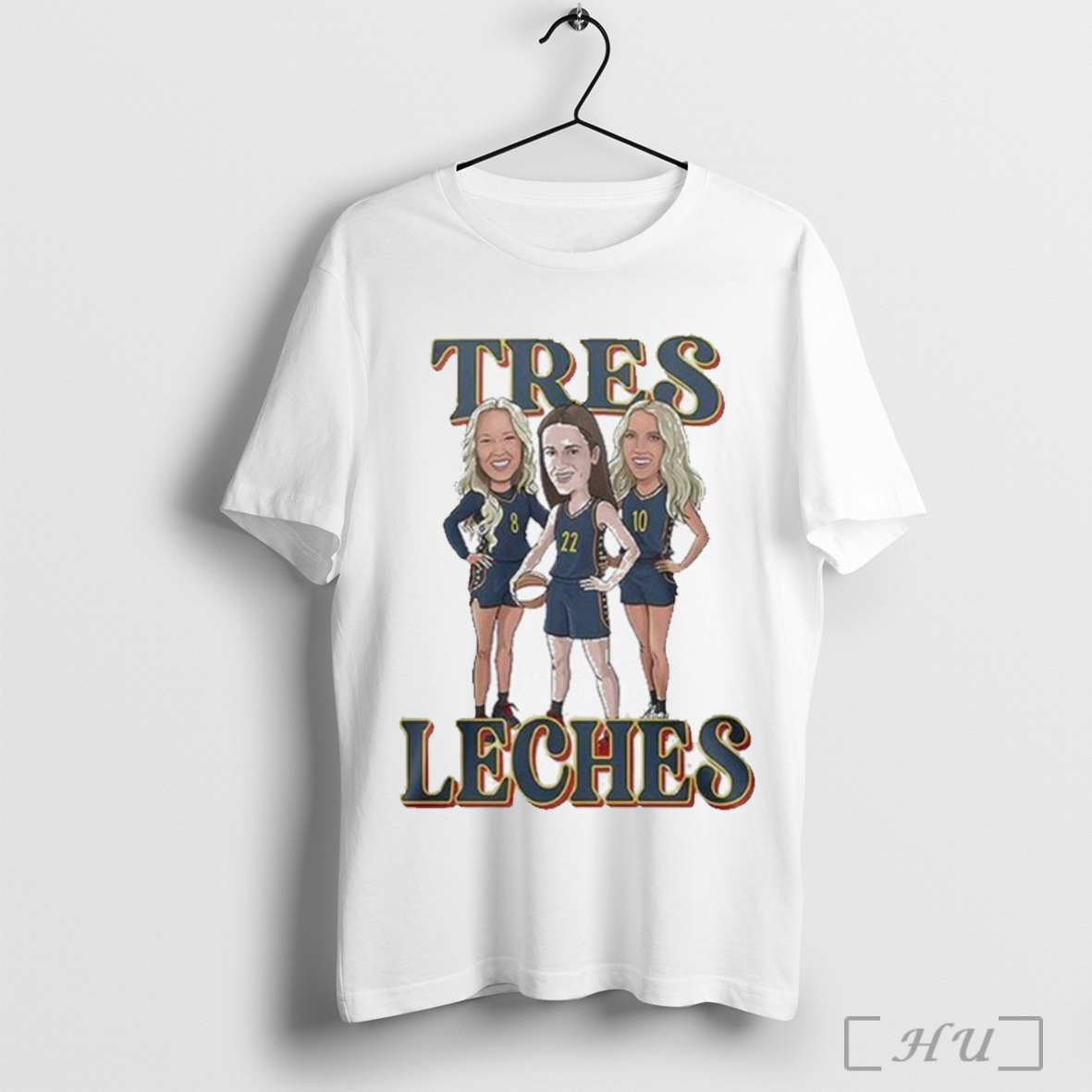 Officials Fever Tres Leches Caitlin Clark Lexie Hull Sophie Cunningham T Shirt Sweatshirt