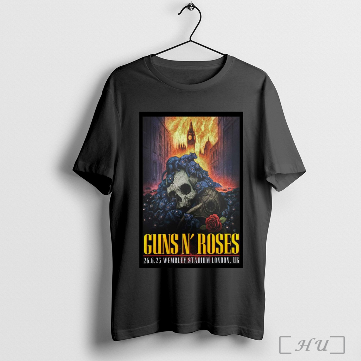 Officials Guns N Roses Wembley Stadium London England 26 Jun 2025 Poster T Shirt Sweatshirt
