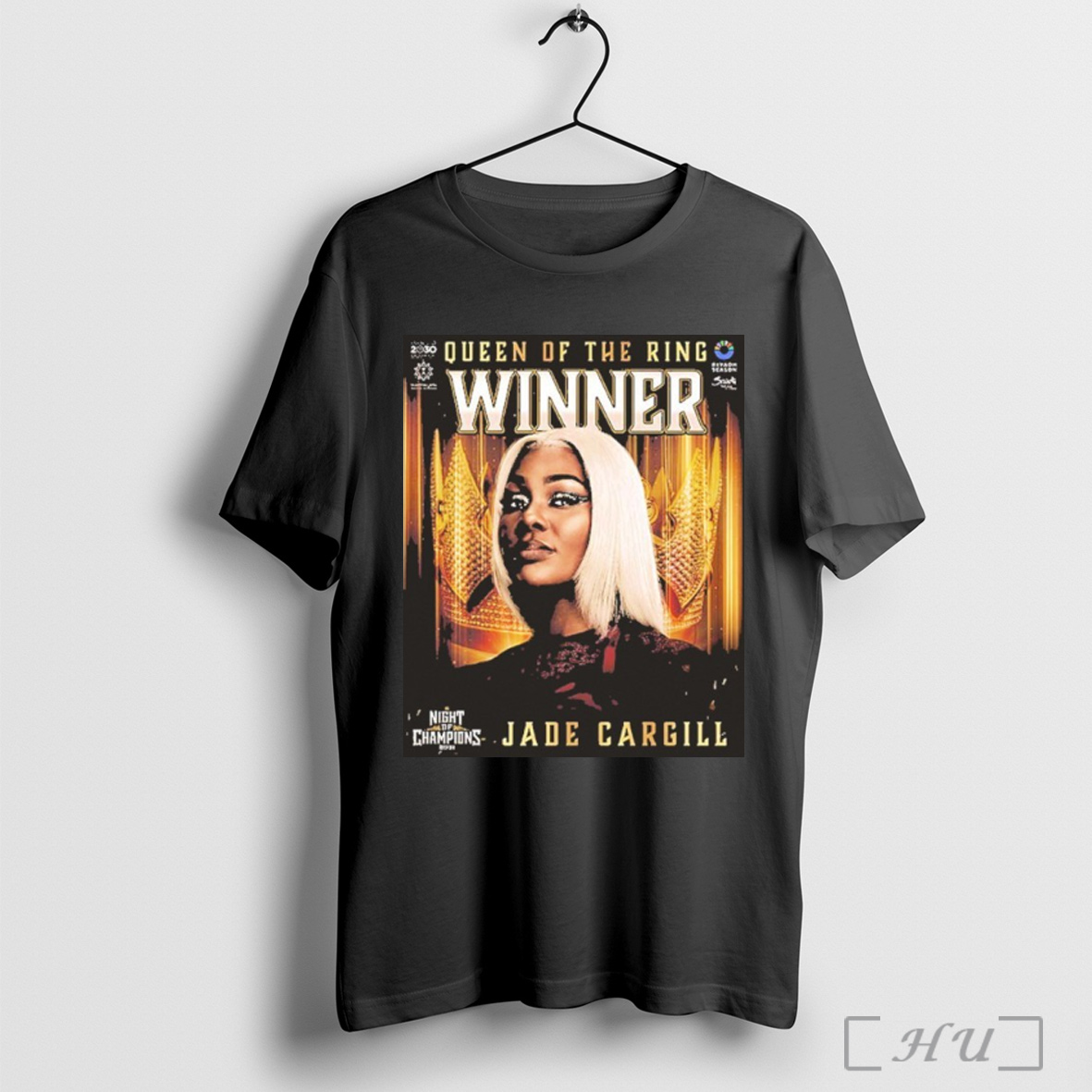 Officials Jade Cargill Winner Queen Of The Ring At Wwe Night Of Champions 2025 Unisex T Shirt Sweatshirt