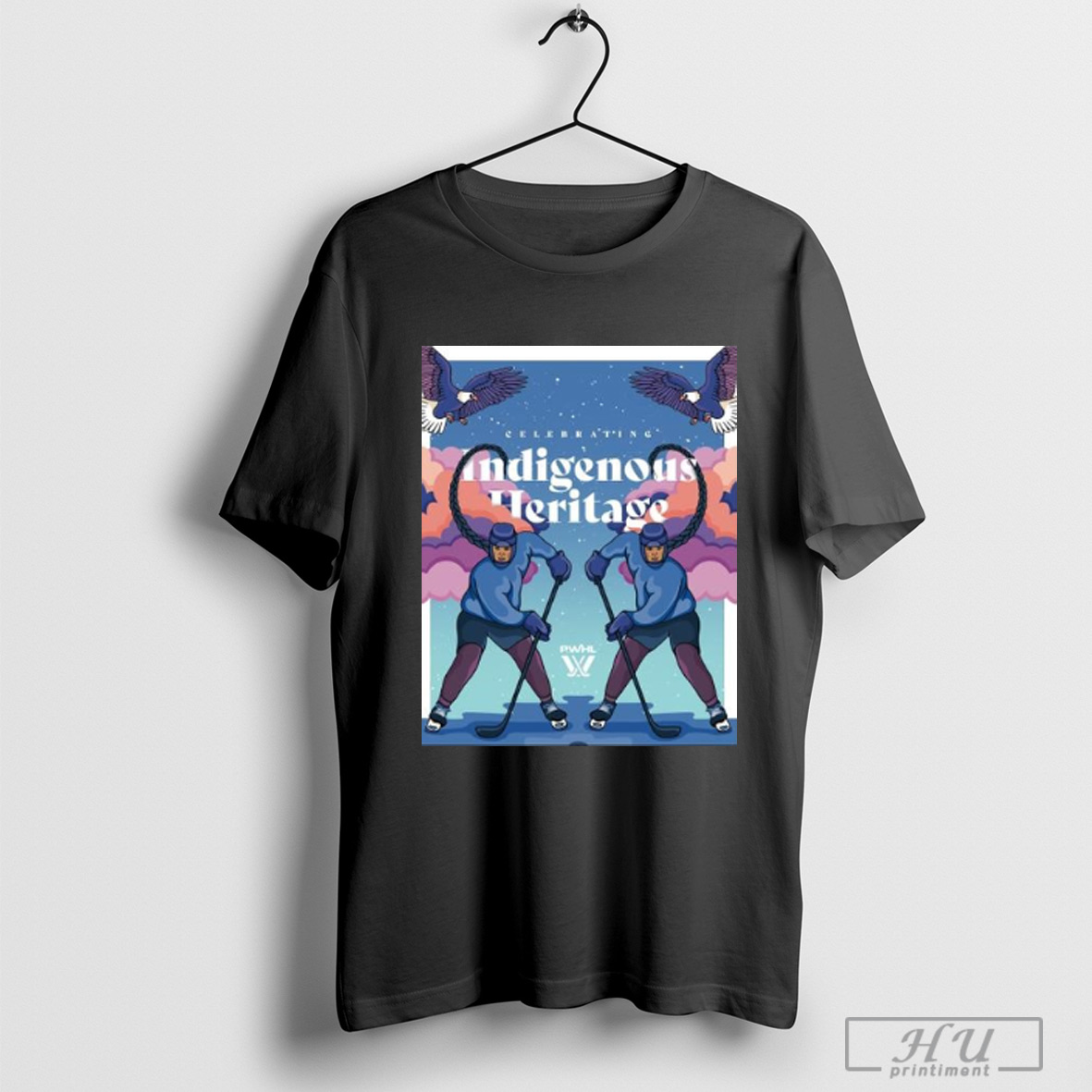 Officials Poster Pwhl Celebrating Indigenous Heritage National Indigenous History Month Painting 2025 T Shirt Sweatshirt