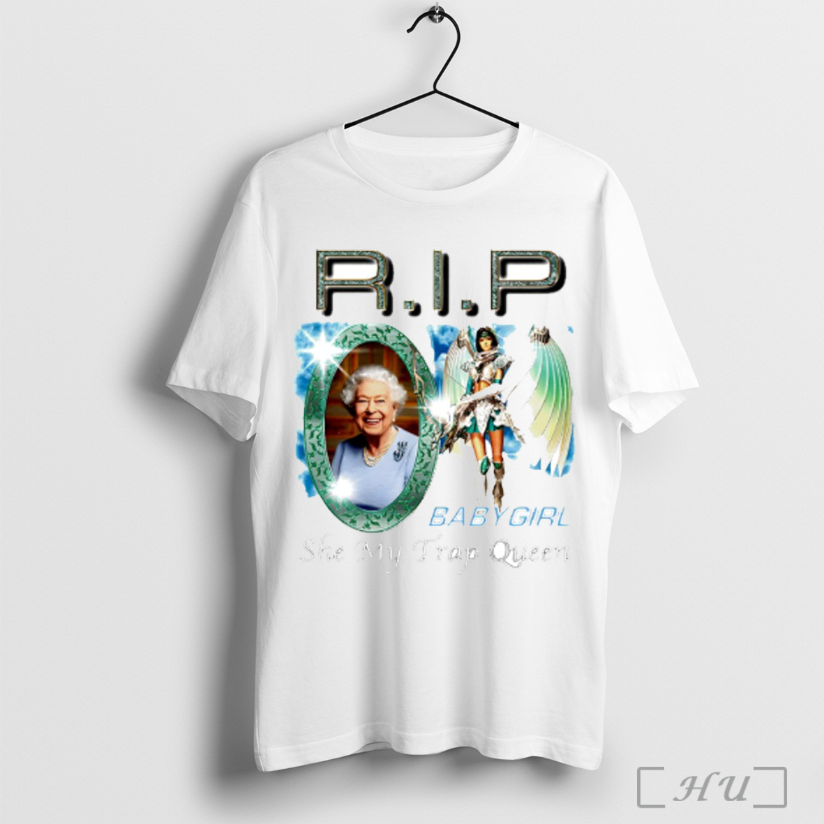 Officials Rip Shana Vs Elizabeth Ii Baby Girl She My Trap Queen T Shirt Sweatshirt