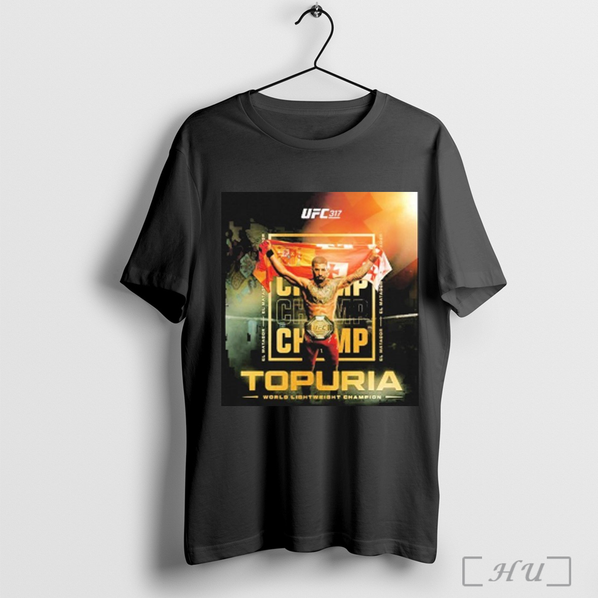 Officials Ufc 317 Ilia Topuria Defeats Charles Oliveira By Ko Become The New World Lightweight Champion 2025 T Shirt Sweatshirt