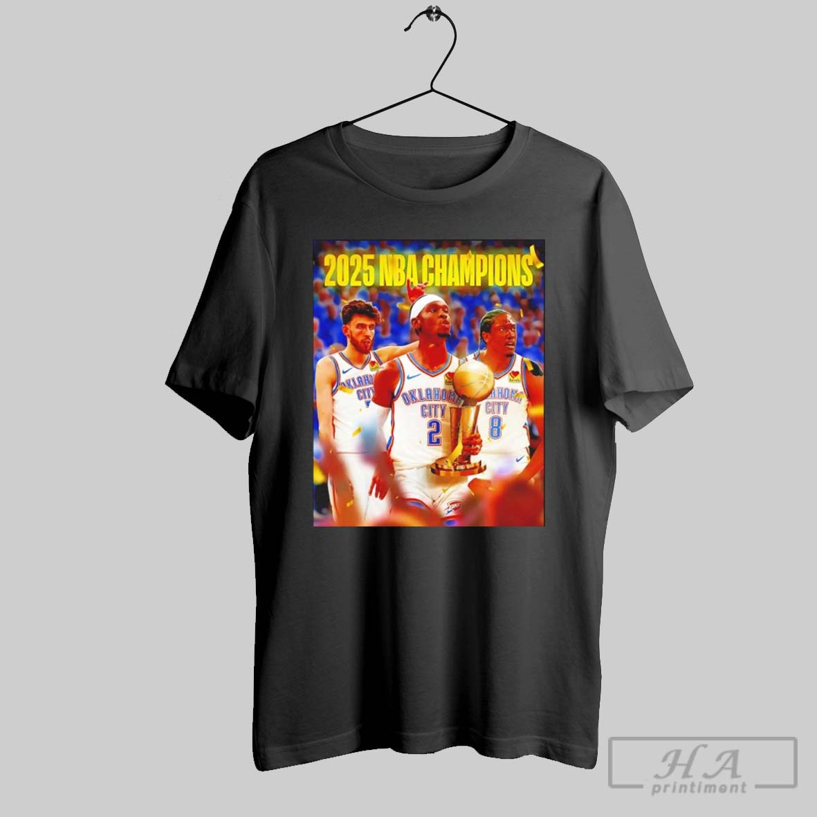 Oklahoma City Thunder 2025 Nba Championship Shirt