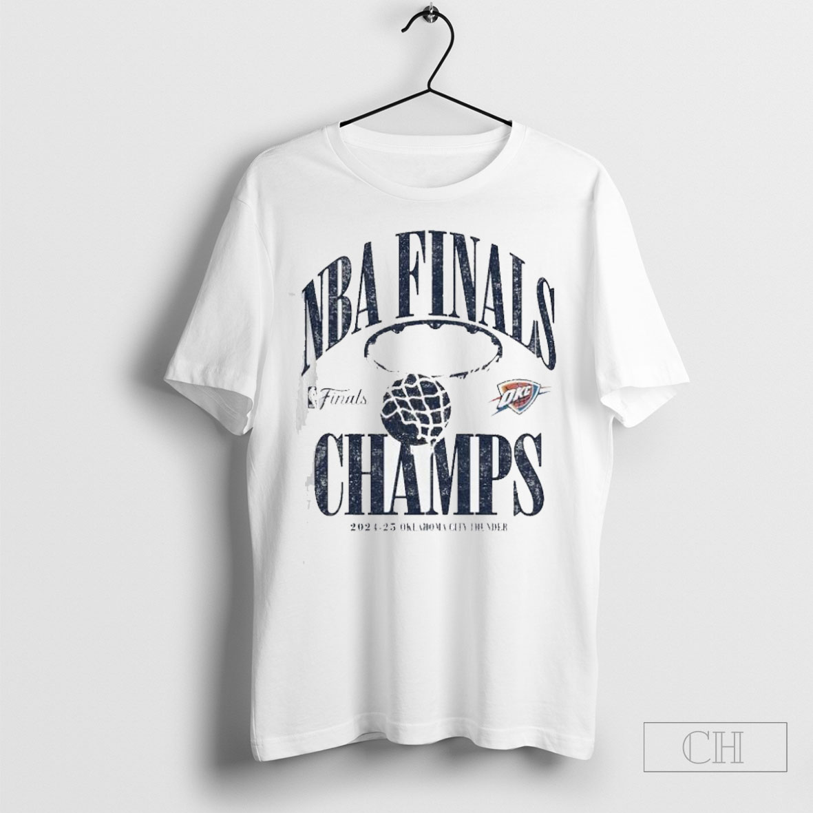 Original Nba Finals Champs 24 25 Oklahoma City Thunder T Shirt