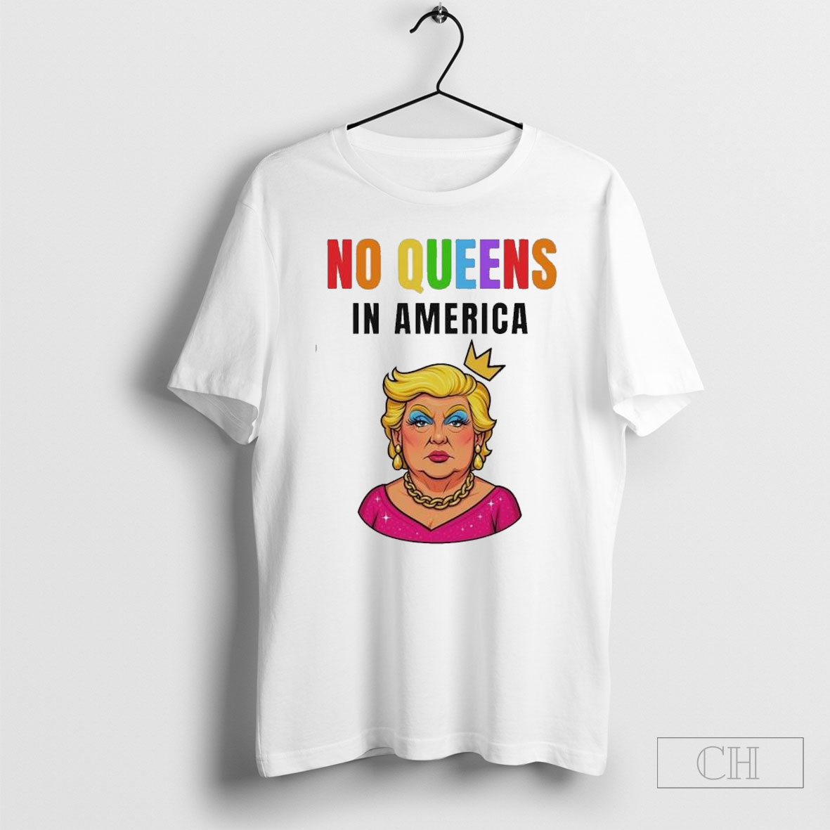 Original No Queens In America Gay Pride 2025 T Shirt