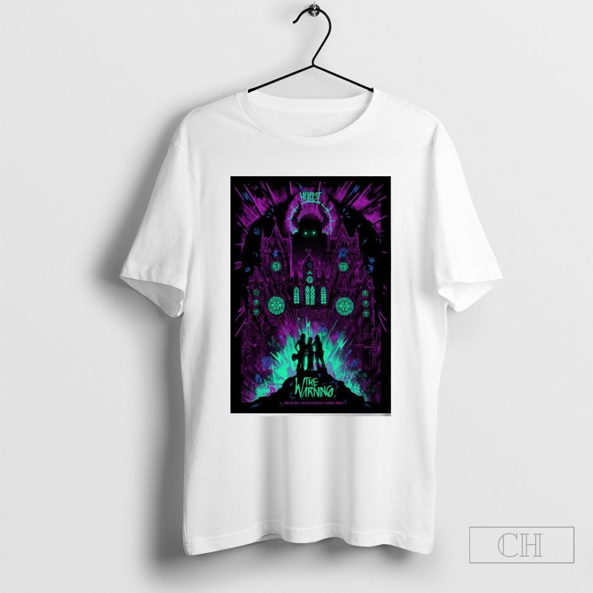 Original The Warning 10 20 2025 Hellfest In Clisson Fr Poster T Shirt