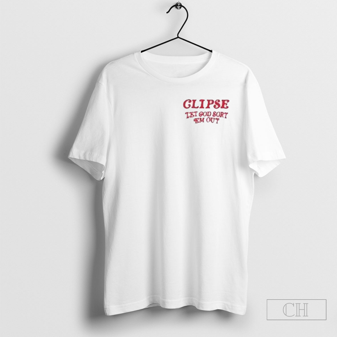 Original Verdy X Clipse Let God Sort Em Out 1 Logo T Shirt