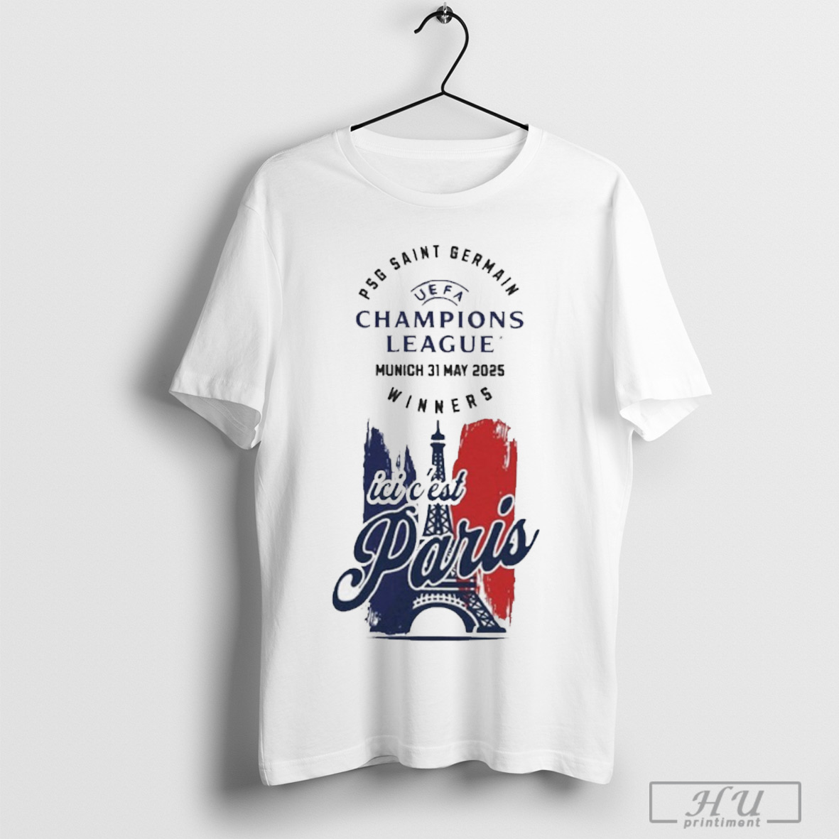 Psg Champions League Victory T Shirt Sweatshirt
