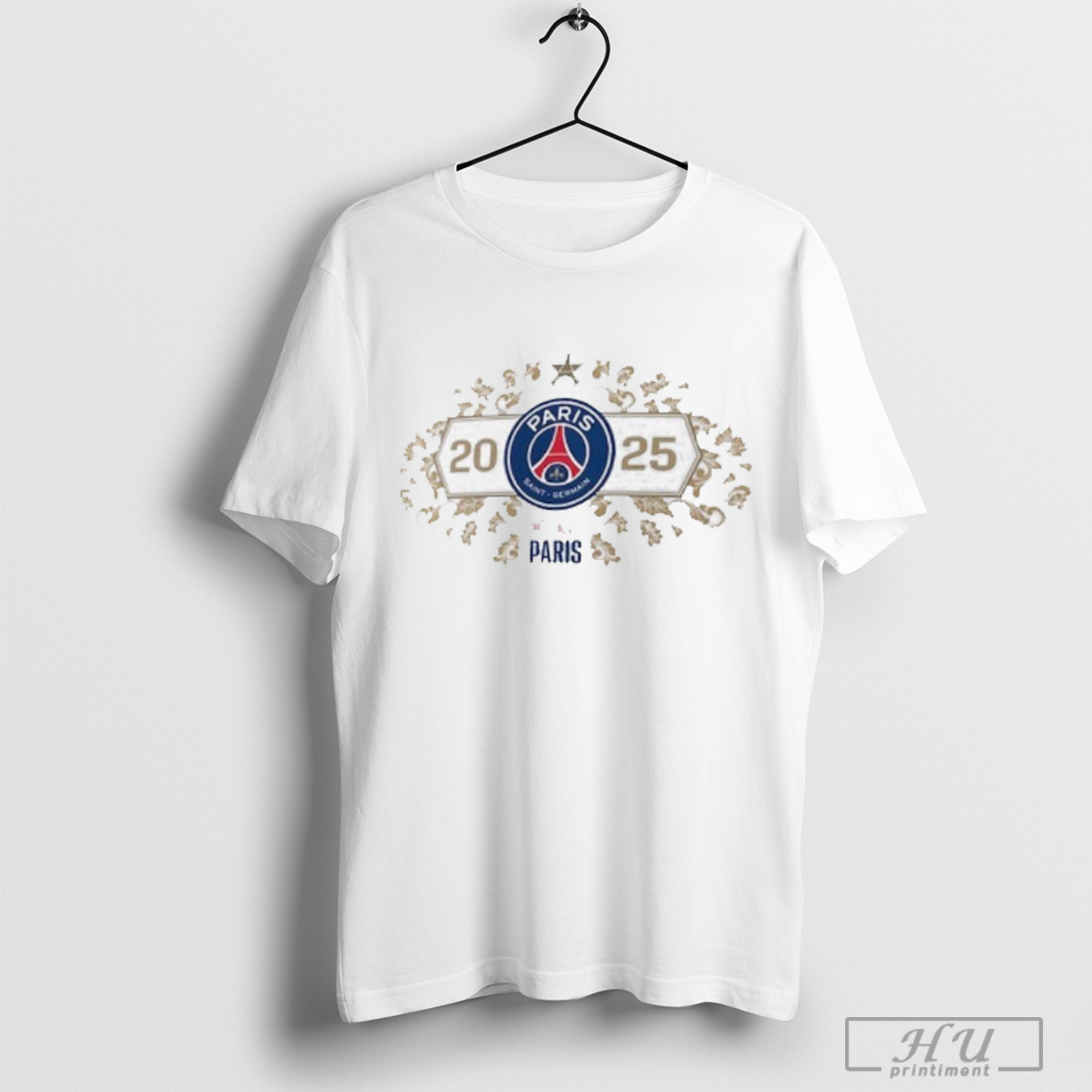 Psg European Champions Jersey Roster Graphic T Shirt Sweatshirt