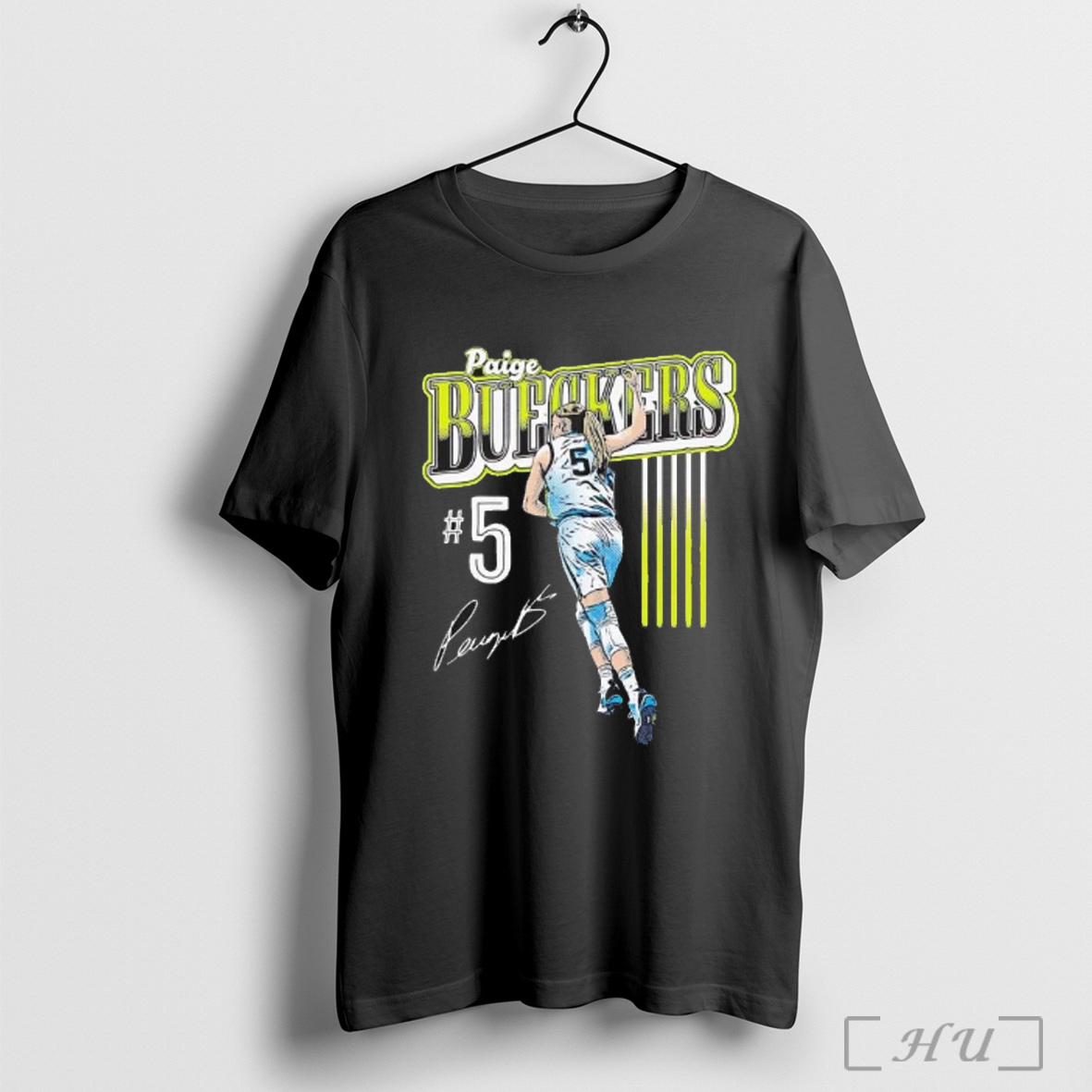 Paige Bueckers Dallas Wings Stripes Signature T Shirt Sweatshirt