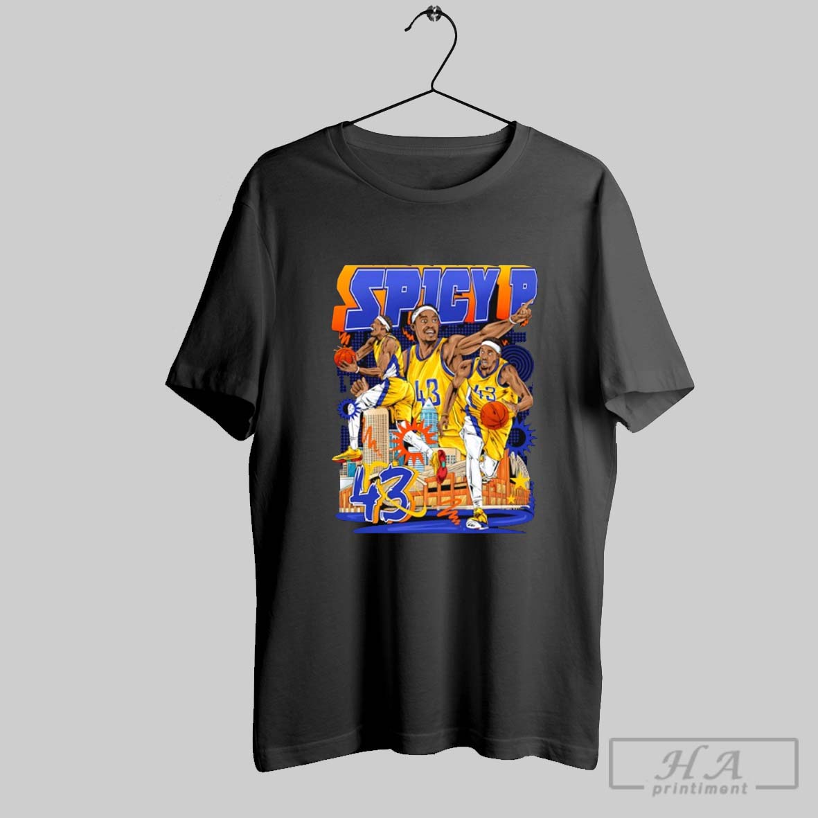 Pascal Siakam Spicy P Indiana Pacers Comic Shirt
