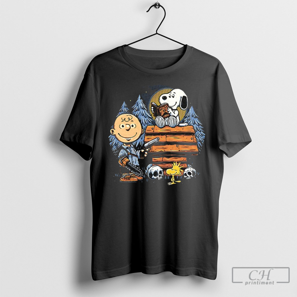 Peanuts And The Evil Dead A Night In The Woods Shirt