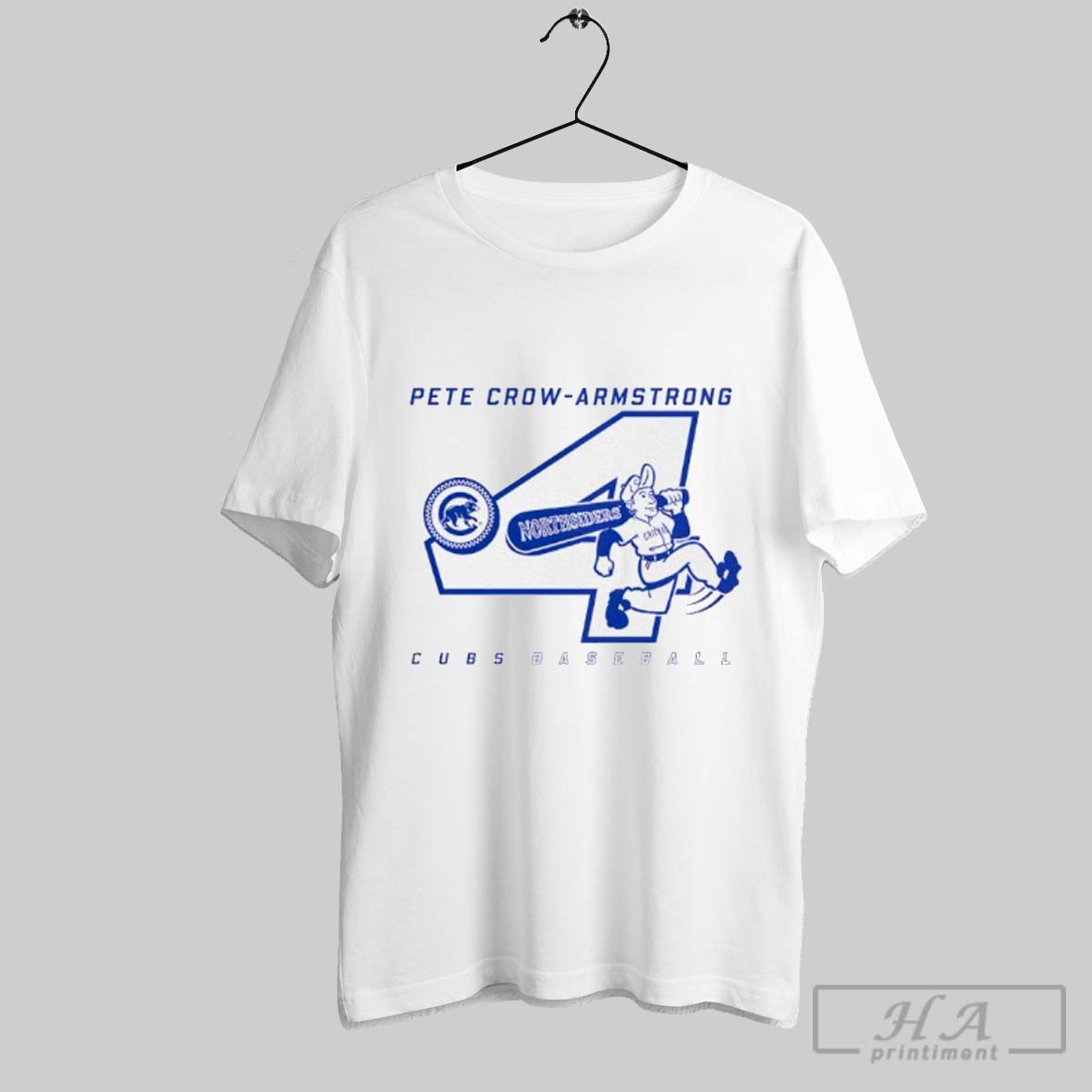 Pete Crow Armstrong Chicago Cubs Logo Shirt