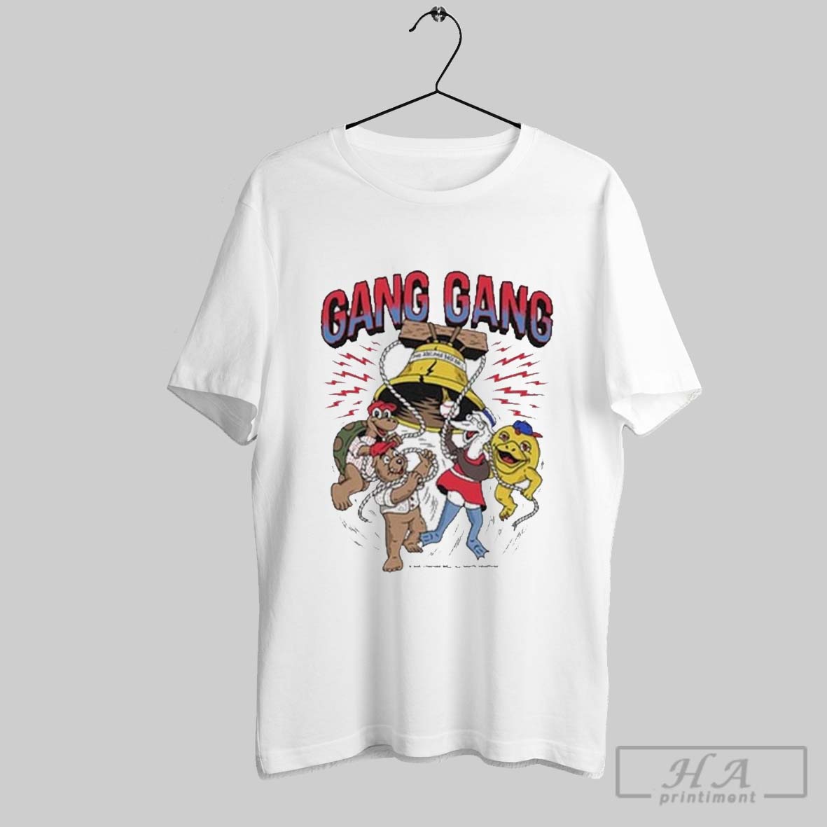 Philadelphia Baseball Gang Gang Happy Mascots Day Shirt