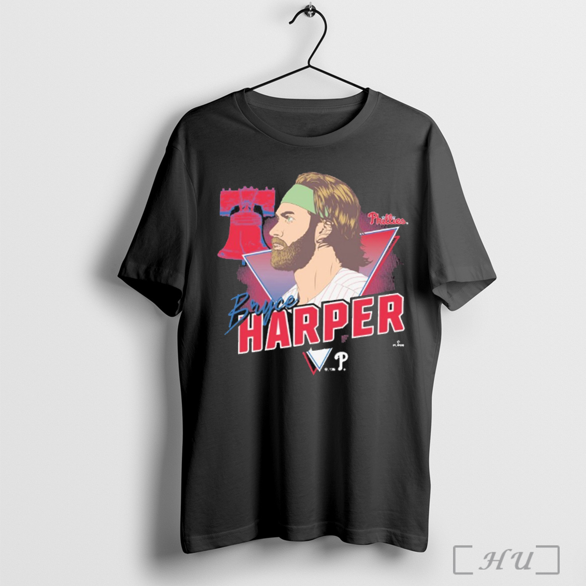 Philadelphia Phillies Bryce Harper Player Caricature Franklin T Shirt Sweatshirt
