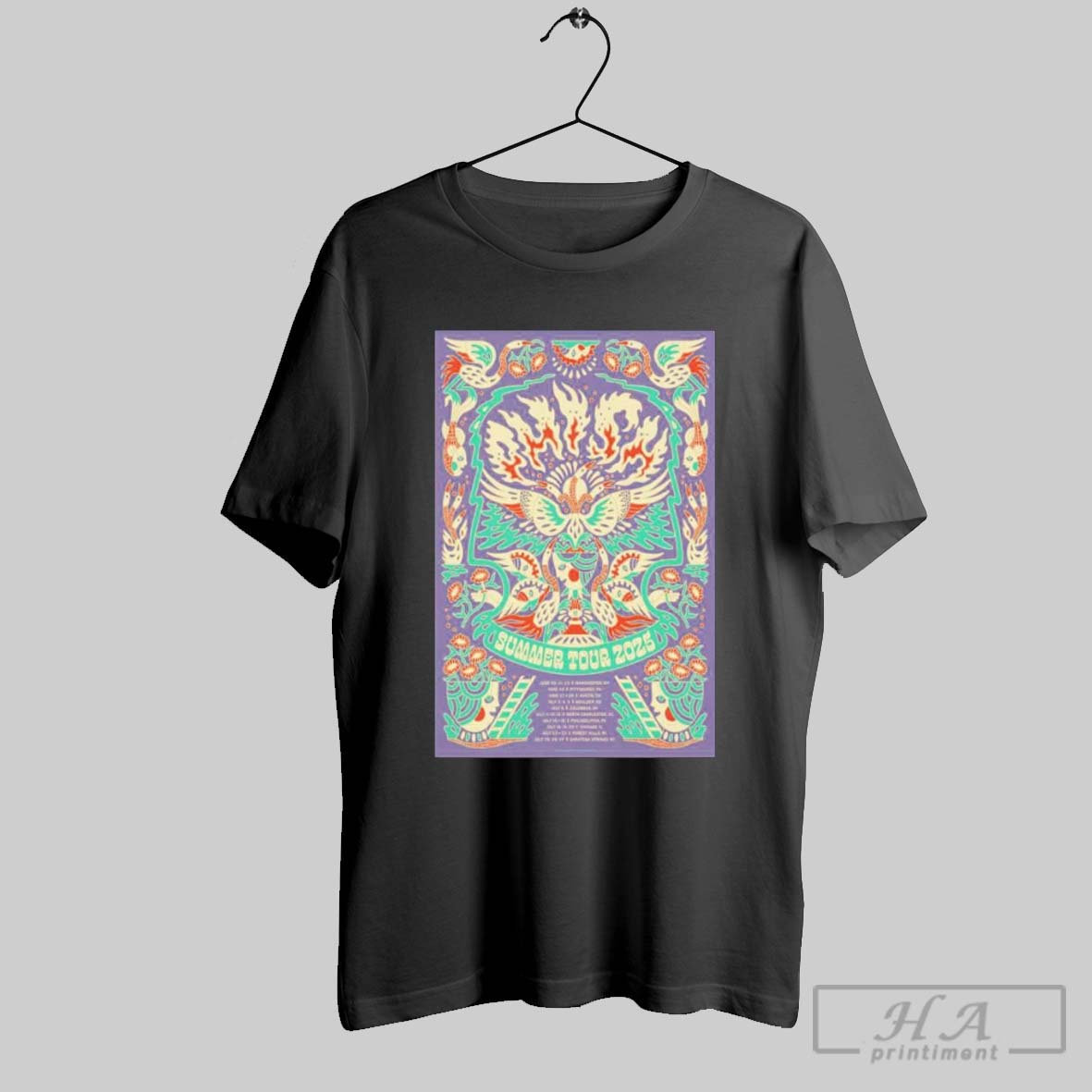 Phish 2025 Summer Tour Limited Shirt