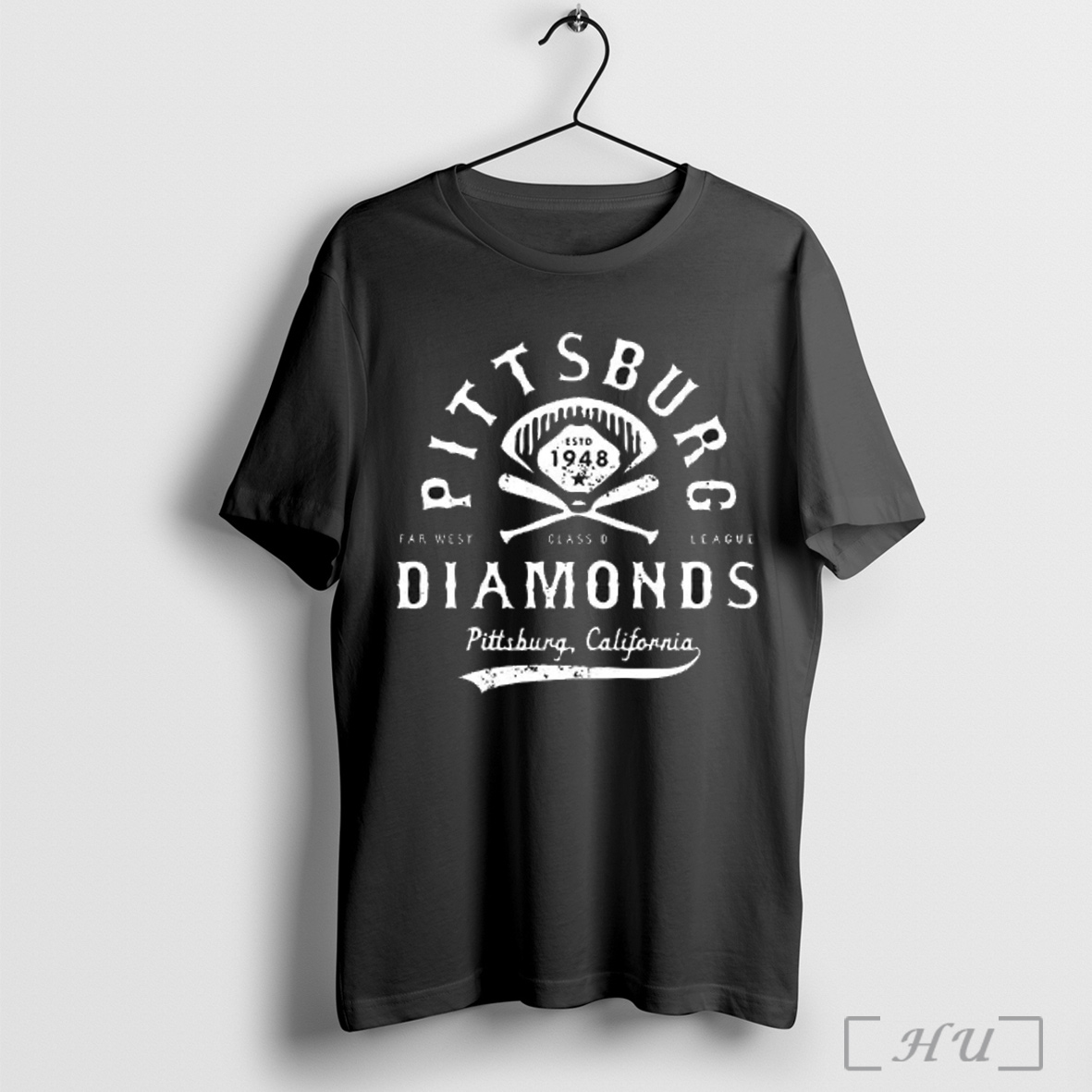 Pittsburg Diamonds Defunct Baseball Teams California T Shirt Sweatshirt