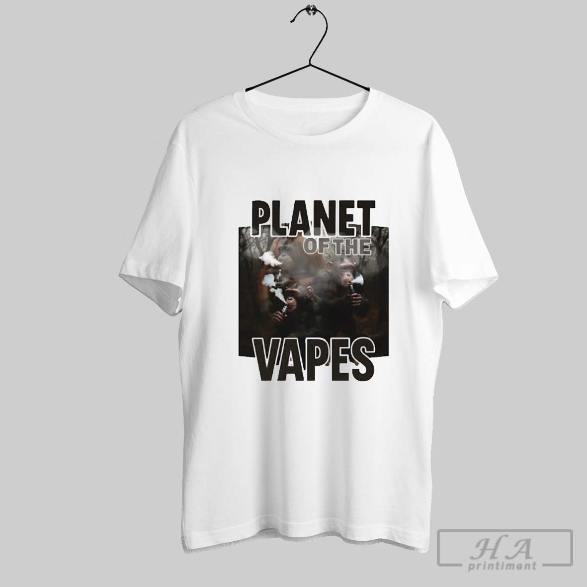 Planet Of The Vapes Monkey Shirt
