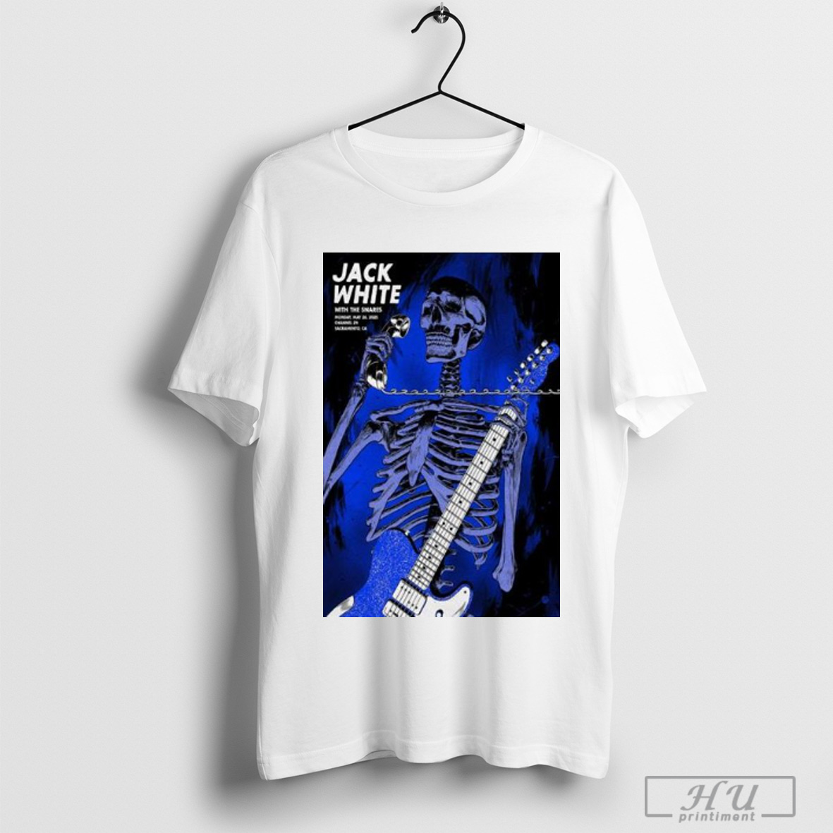 Poster Jack White Channel 24 Sacramento Ca May 26 2025 Concert T Shirt Sweatshirt