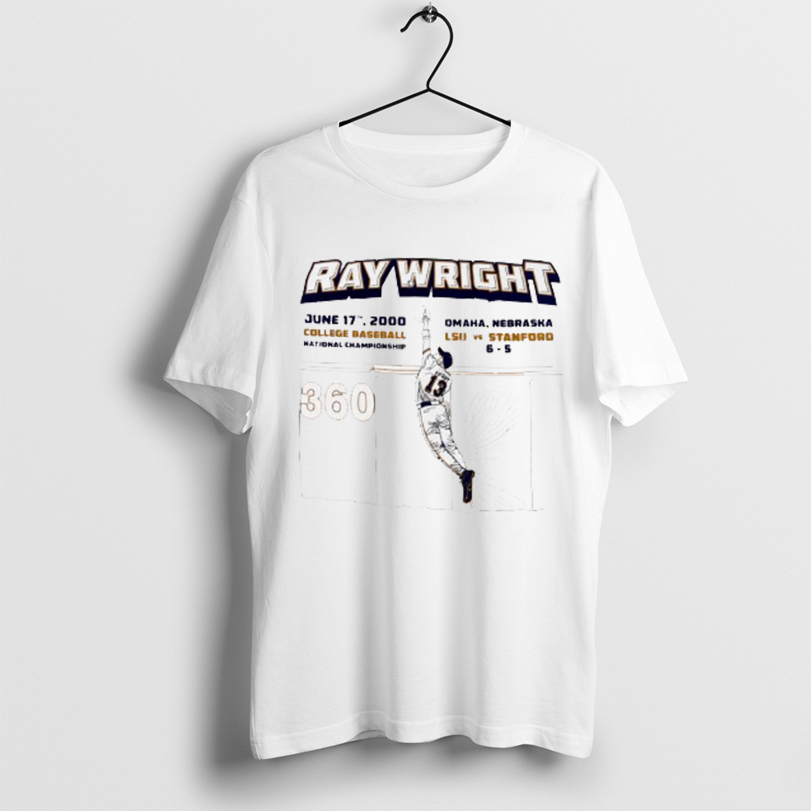Ray Wright National Championship Lsu Vs Stanford 6 5 T Shirt Sweatshirt