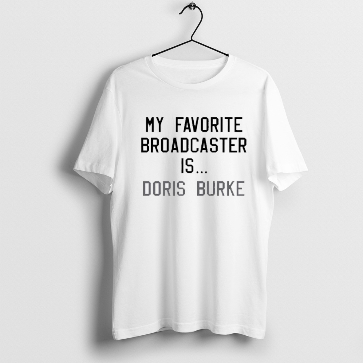 Richard Jefferson Wear My Favorite Broadcaster Is Doris Burke T Shirt Sweatshirt