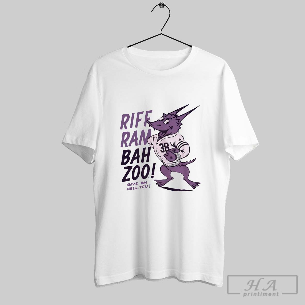 Riff Ram Bah Zoo Give Em Hell Tcu Shirt