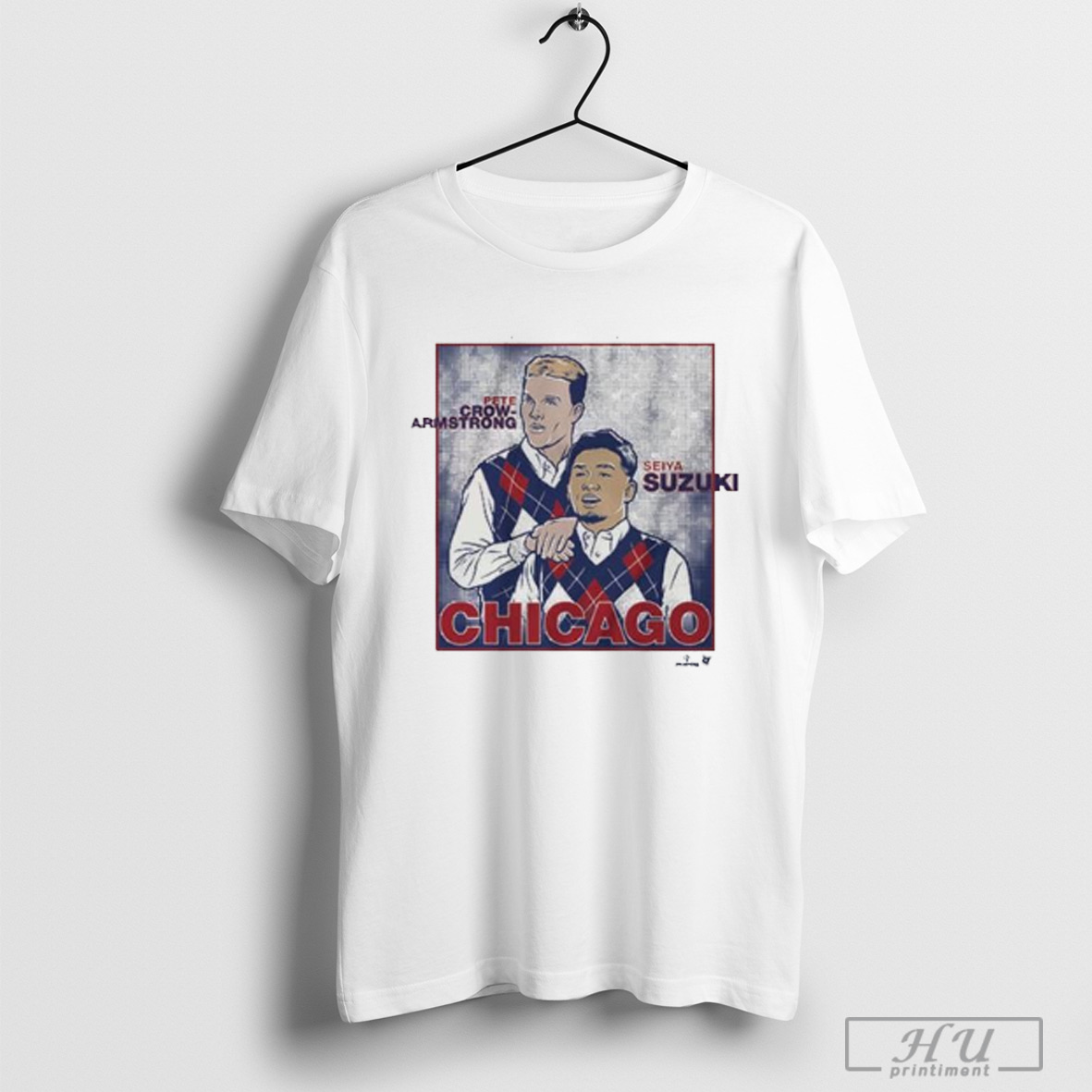 Seiya Suzuki And Pete Crow Armstrong Family Portrait Chicago Cubs Mlb T Shirt Sweatshirt