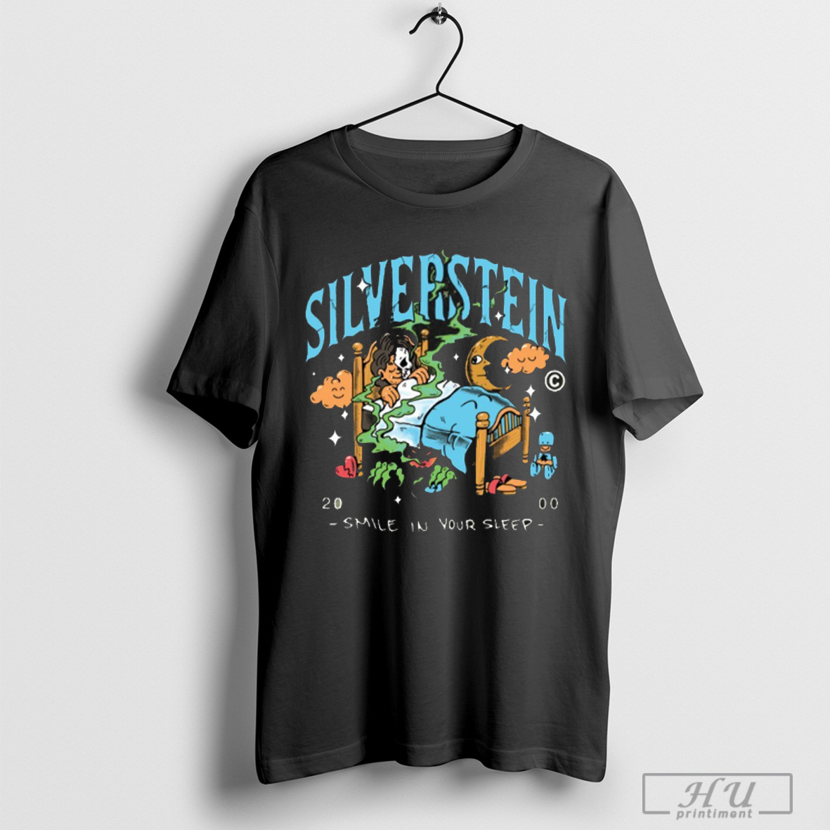 Silverstein Smile In Tye Dye T Shirt Sweatshirt