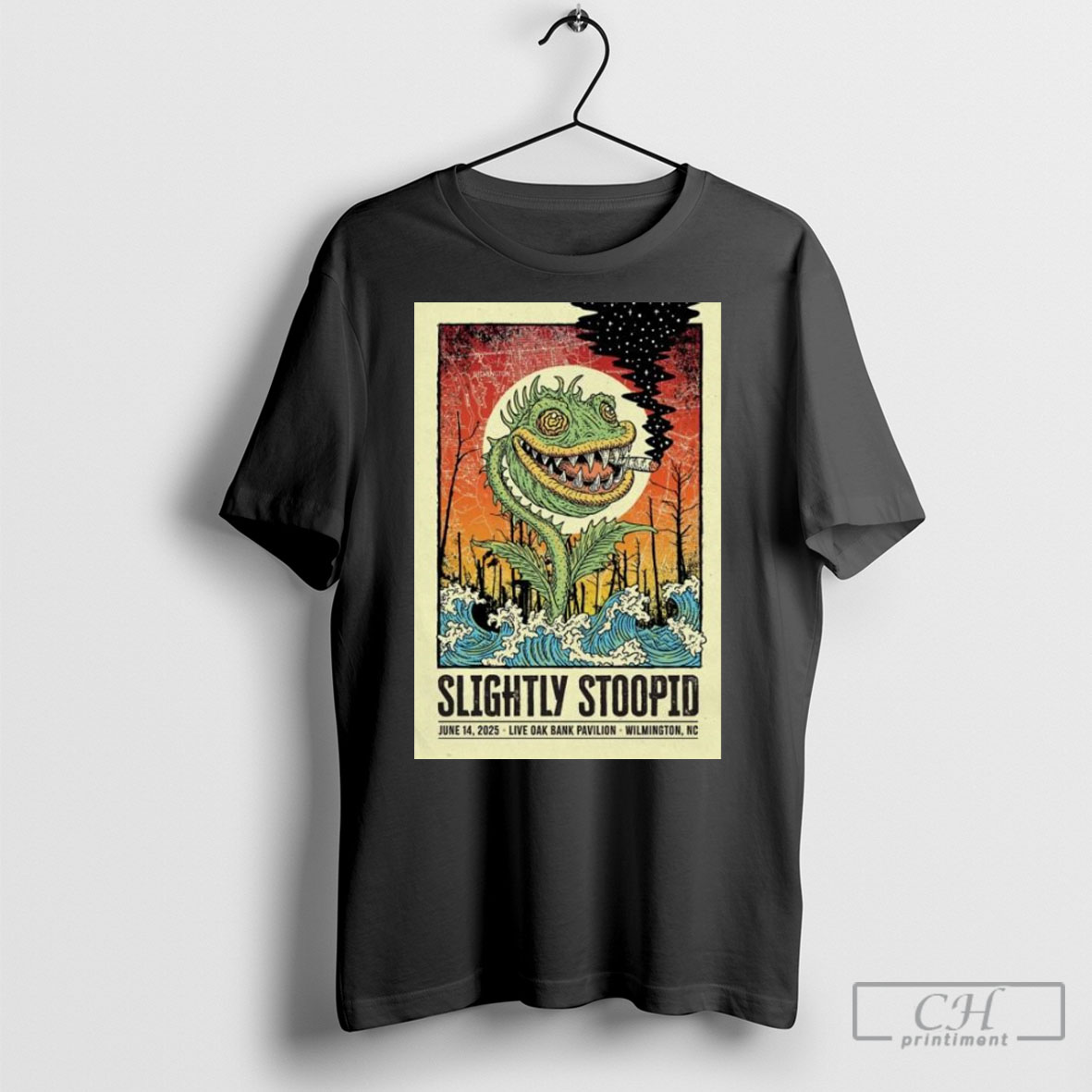 Slightly Stoopid On Jun 14 2025 In Wilmington Nc Tour Poster T Shirt