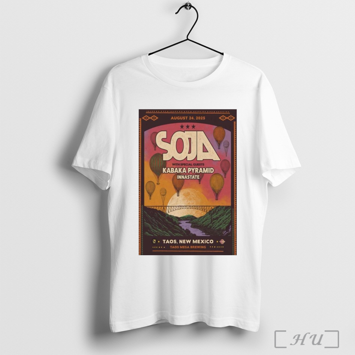 Soja 8 24 2025 Taos Mesa Brewing Mothership In Taos Nm T Shirt Sweatshirt