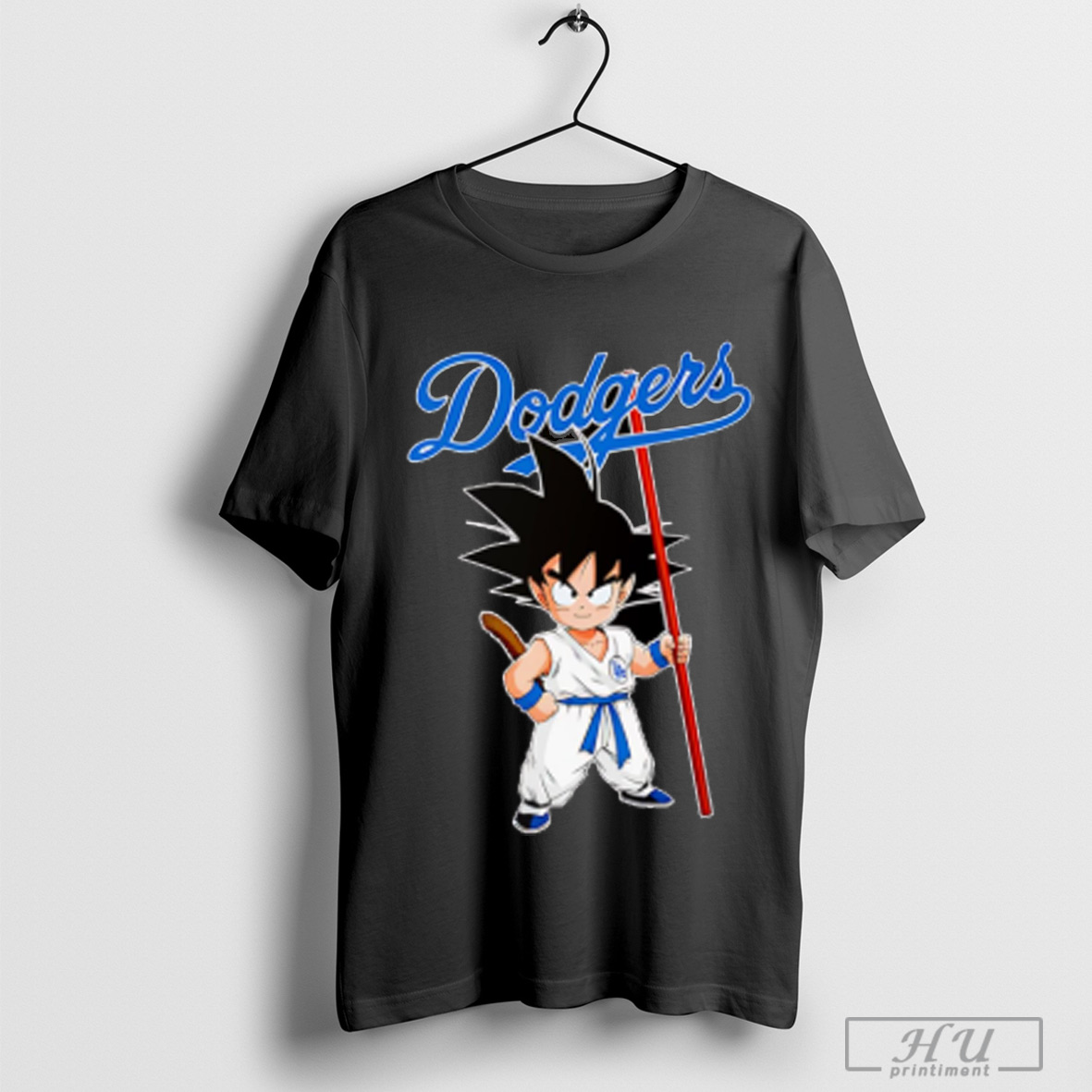 Son Goku Dragon Ball Los Angeles Dodgers Baseball T Shirt Sweatshirt