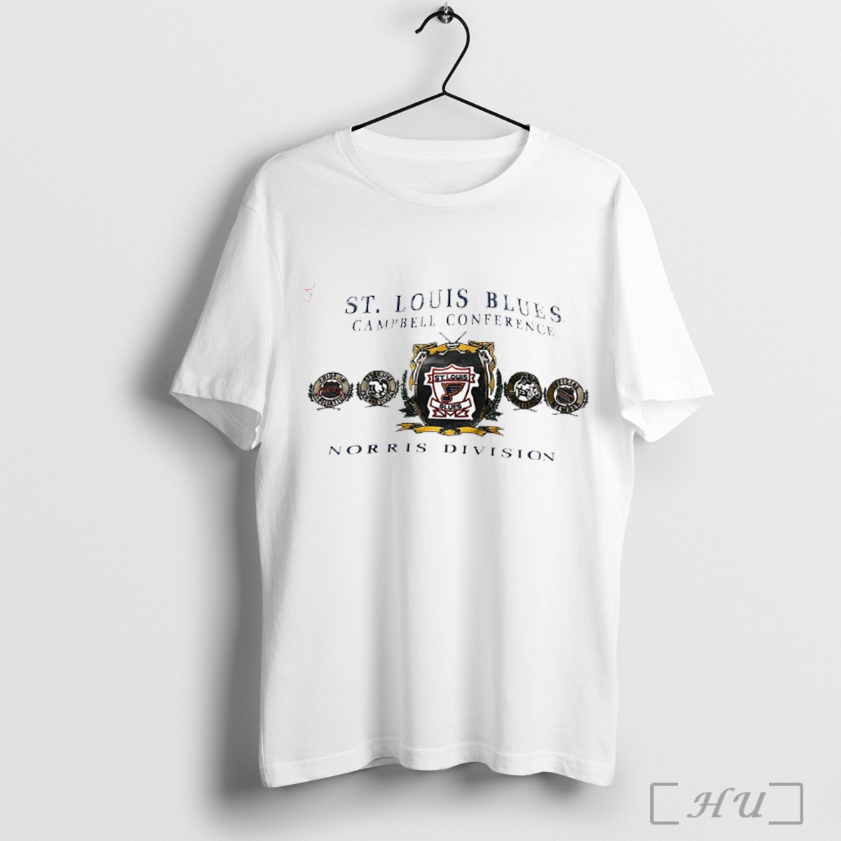 St Louis Blues Campbell Conference Norris Division T Shirt Sweatshirt