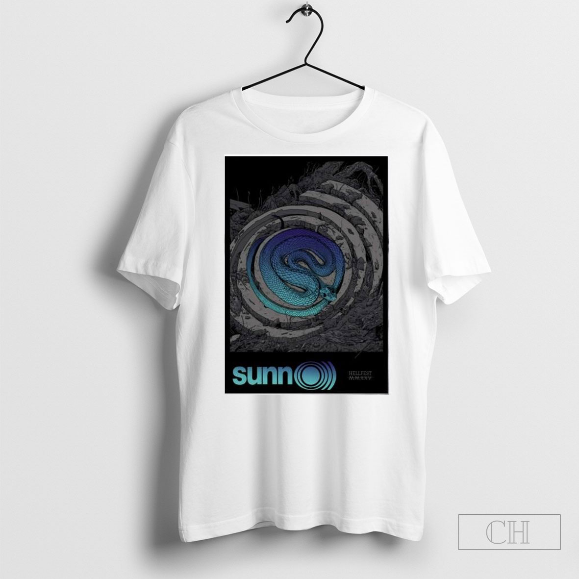 Sunn O Live At Hellfest 2025 In Clisson Fr Poster T Shirt