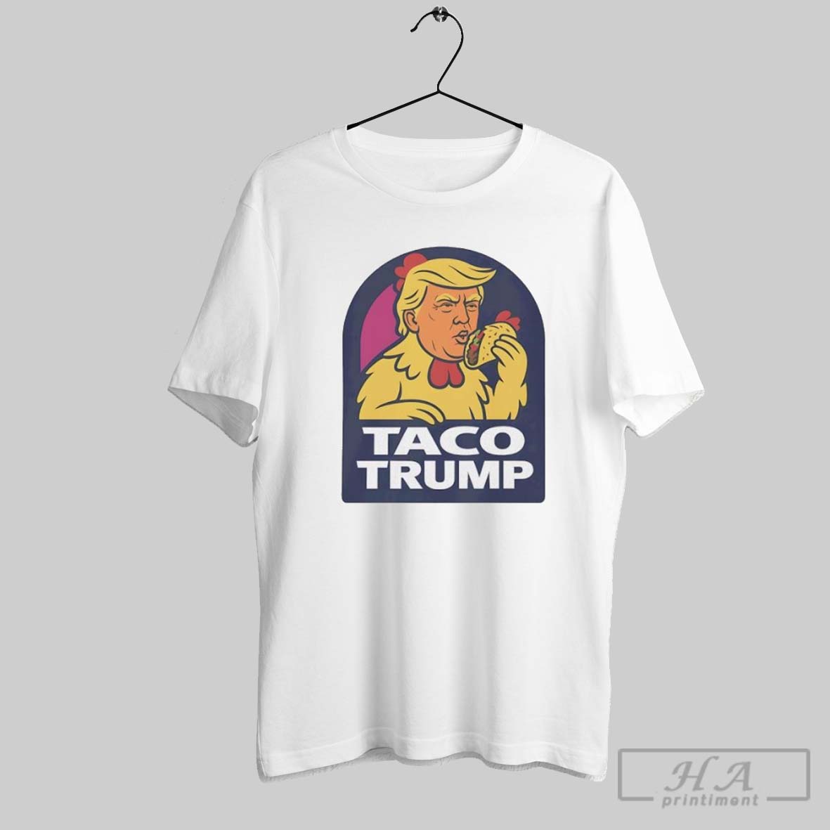 Taco Trump Chicken Meme Shirt