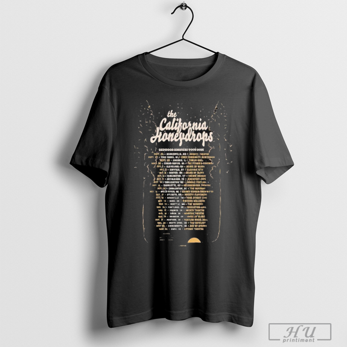 The California Honeydrops Redwood Highway Tour 2025 T Shirt Sweatshirt