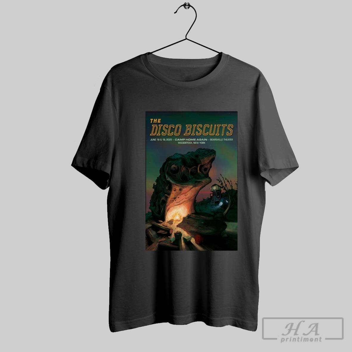 The Disco Biscuits Camp Home Again On June 18 19 2025 In Woodstock Ny Tour T Shirts