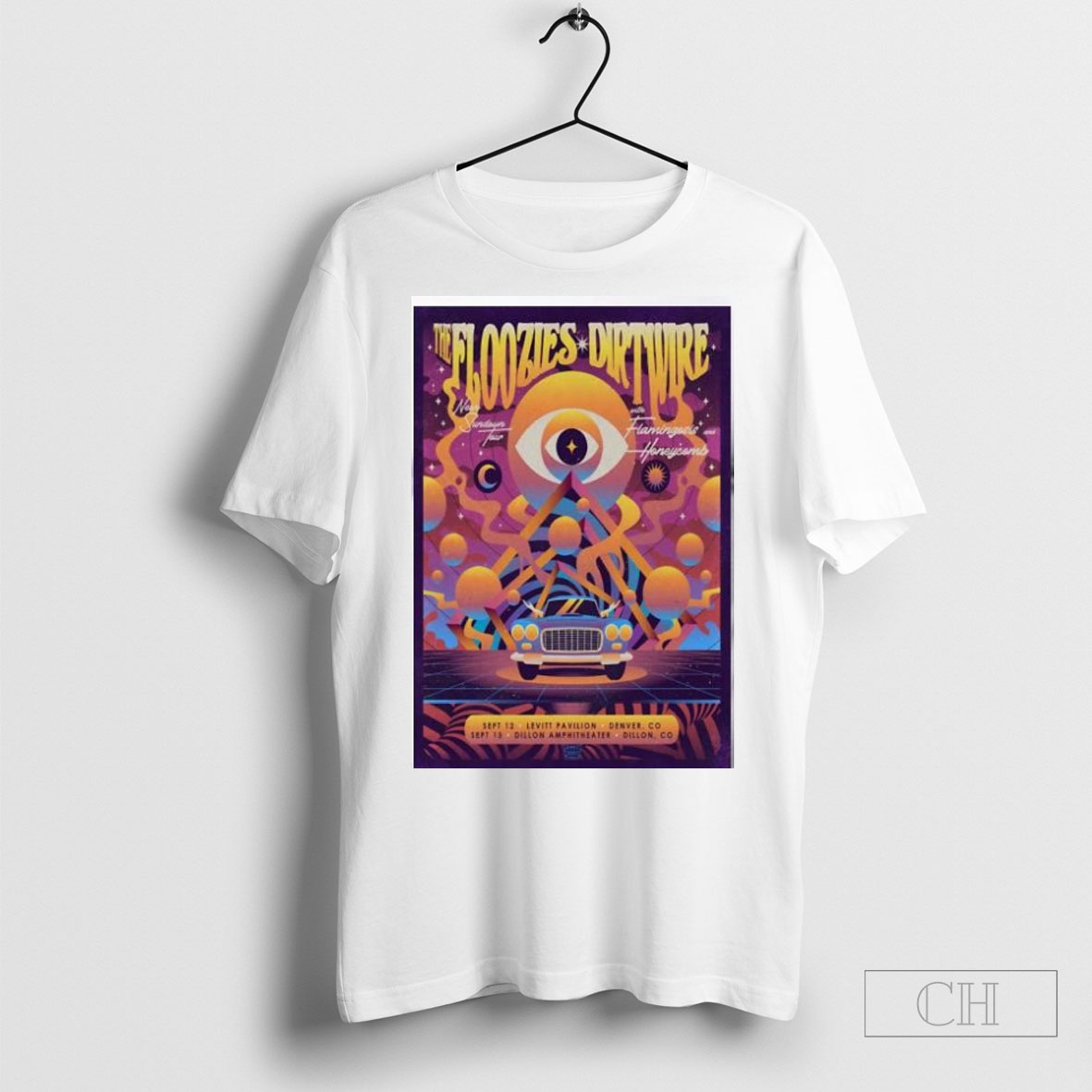 The Floozies Sep 12 2025 Denver Co And Sep 13 2025 Dillon Co Poster T Shirt