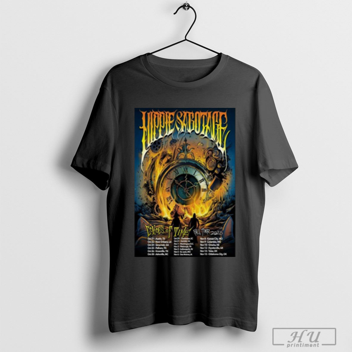 The Hippies Echoes Of Time Fall 2025 Tour T Shirt Sweatshirt