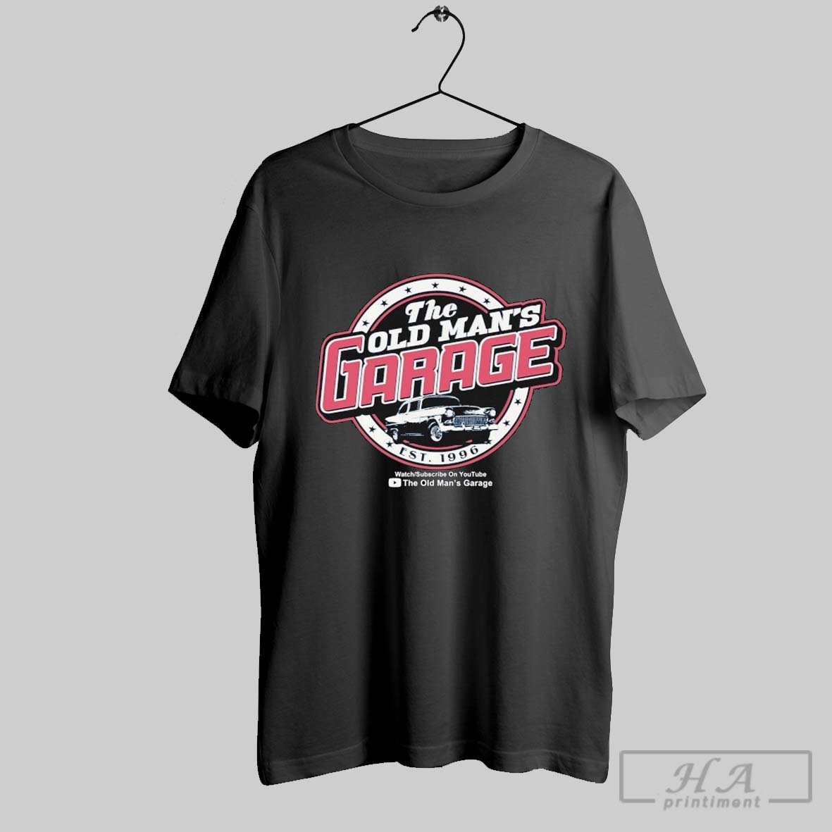 The Old Mans Garage Family Tree Est 1996 T Shirts