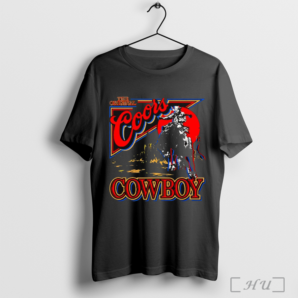 The Original Coors Western Cowboy T Shirt Sweatshirt Jpg