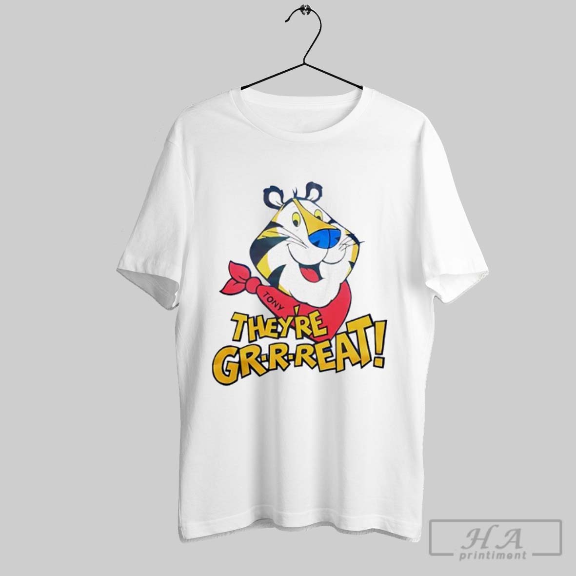 Tiger Tony Theyre Great Shirt