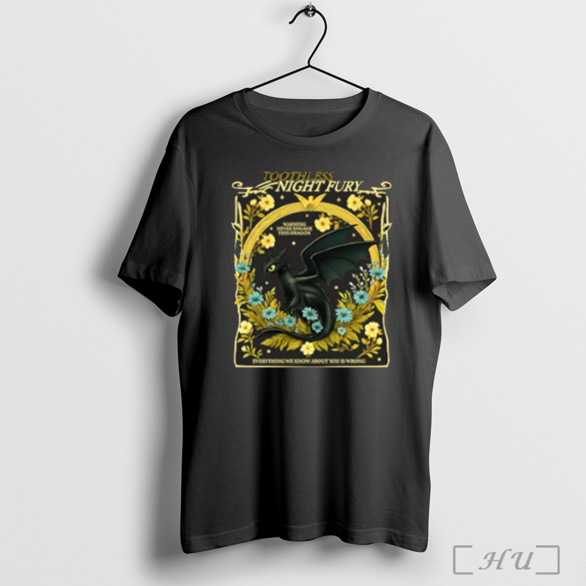 Toothless Night Fury Warning Never Engage This Dragon T Shirt Sweatshirt