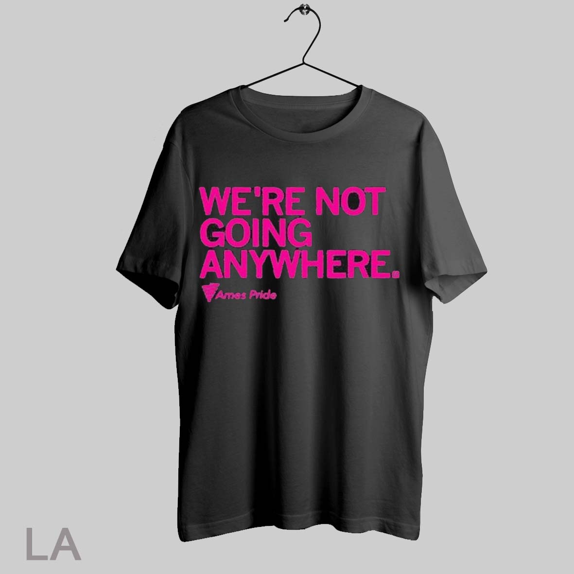Top Ames Pride Were Not Going Anywhere T Shirt Sweatshirt Hoodie Shirt