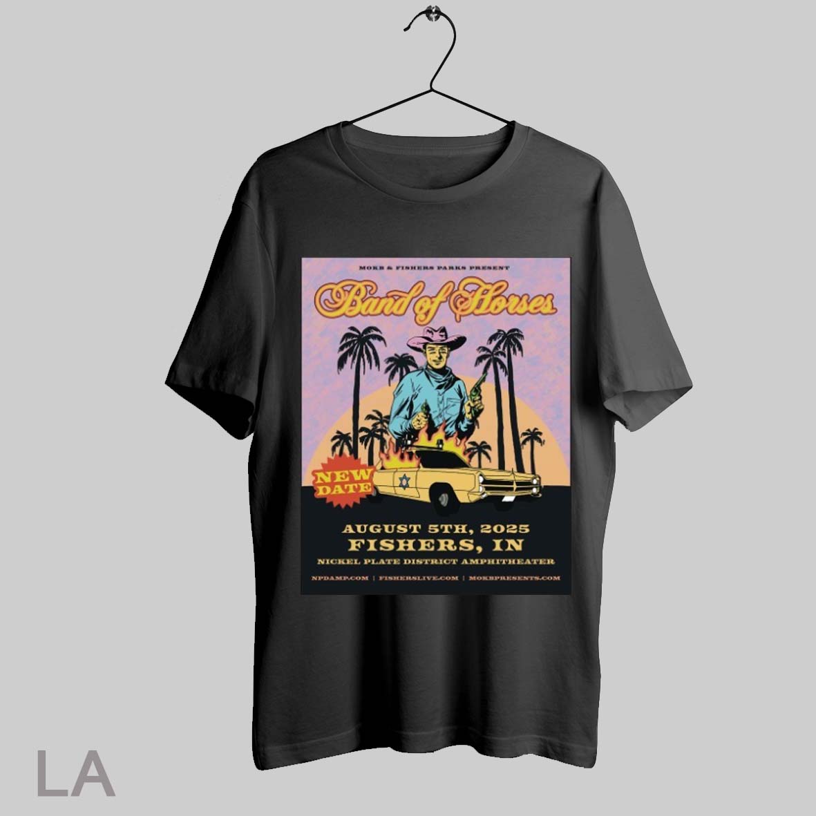 Top Band Of Horses Nickel Plate District Amphitheater Aug 05 2025 T Shirt Sweatshirt Hoodie Shirt